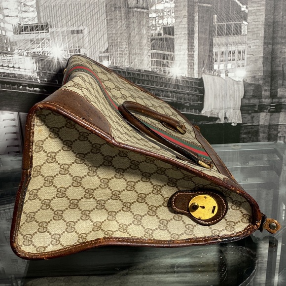 Authentic Vintage Gucci Sherry Line Boston Bag - Picture 13 of 17